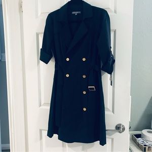 Navy blue dress  size 10 Sharagano